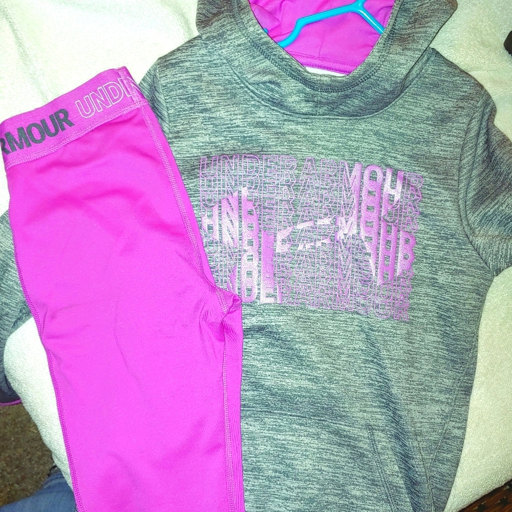 Under armour Youth hoody and tights